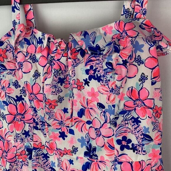 Lilly Pulitzer NWT Neola romper party like a lobstar size 2 - Picture 3 of 7